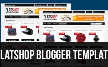flatshop template blogspot gratis untuk toko online