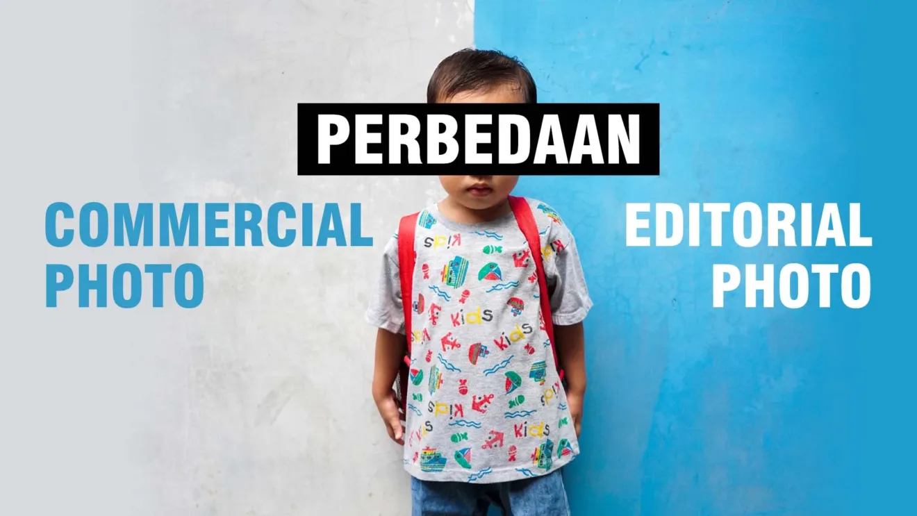 perbedaan foto komersial dan foto editorial
