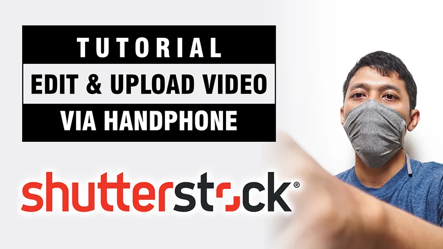 Upload Video di Shutterstock