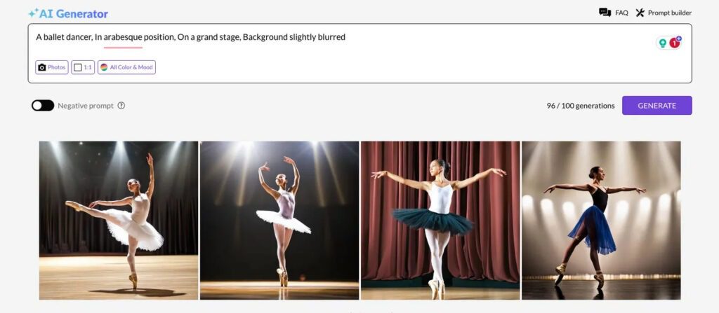 Jual Foto AI Generative Content di Getty Images dan Istock